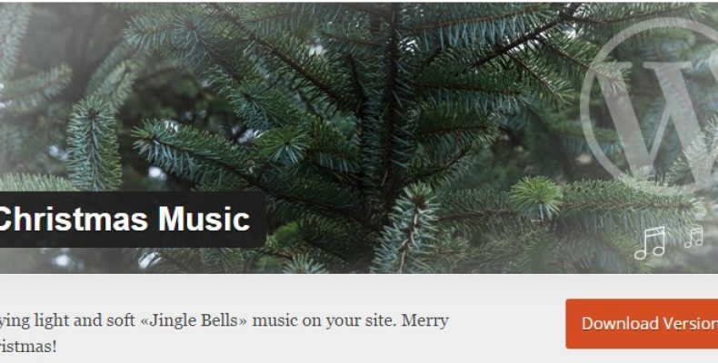 Новогодний плагин Christmas Music