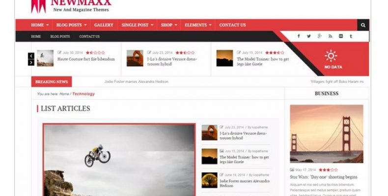 Лучшие новостные шаблоны wordpress
