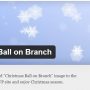 Новогодний плагин Christmas Ball on Branch